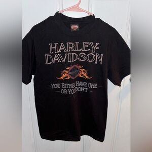 Harley-Davidson “Virginia Beach,VA”Black T‑Shirt w/logo-